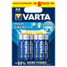 Alkaline Battery Varta 4906121446 AA High Energy 1.5 V (6 Pieces)