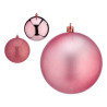 Christmas Baubles Ø 12 cm 6 Units Pink Plastic