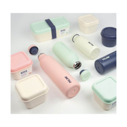 Square Lunch Box with Lid Milan 330 ml