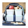 Square Lunch Box with Lid Milan 330 ml