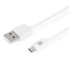 USB Cable to micro USB Maillon Technologique MTBMUW241 White 1 m (1 m)