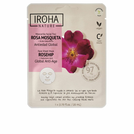 Anti-ageing Hydrating Mask Iroha   Rosehip (1 Unit)