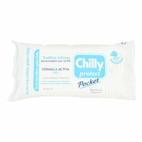 Intimate Hygiene Wet Wipes Chilly R906969 (12 Units)