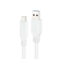 USB-C Cable to USB NANOCABLE 10.01.4001-W White 1 m (1 Unit)