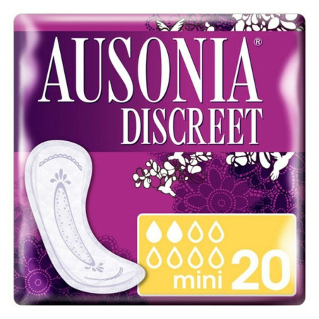 Incontinence Sanitary Pad Mini Ausonia 1230-38091 (20 uds) 20 Units