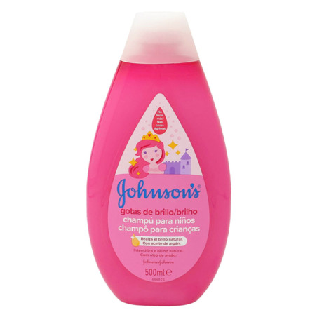 Shampoo BABY gotas de brillo Johnson's 9437600 (500 ml) 500 ml