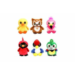 Fluffy toy Colorbaby Cutekings Birds