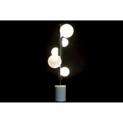 Desk lamp DKD Home Decor Silver White 220 V Modern (15 x 15 x 68 cm)