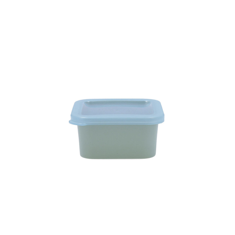 Square Lunch Box with Lid Quid Inspira 200 ml Green Plastic