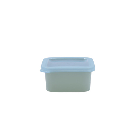 Square Lunch Box with Lid Quid Inspira 200 ml Green Plastic