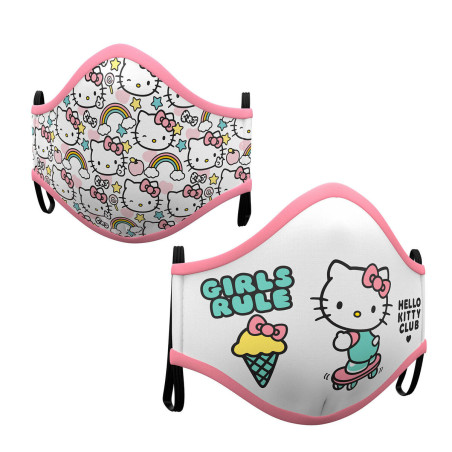 Hygienic Face Mask My Other Me Hello Kitty 2 Units