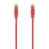 Category 6 Hard UTP RJ45 Cable Aisens A145-0562 Red 3 m