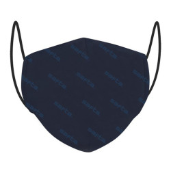 Hygienic Reusable Fabric Mask Safta Adult Navy Blue