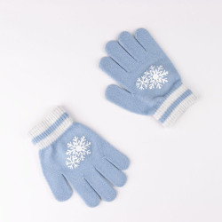 Hat & Gloves Frozen 2 Pieces Blue