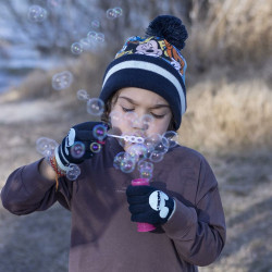 Hat & Gloves Mickey Mouse 2 Pieces Dark blue