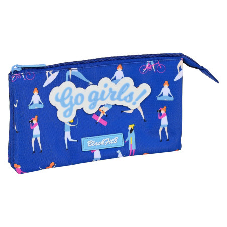 Triple Carry-all Go Girls BlackFit8 ‎842140744 Blue (22 x 12 x 3 cm)