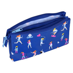 Triple Carry-all Go Girls BlackFit8 ‎842140744 Blue (22 x 12 x 3 cm)