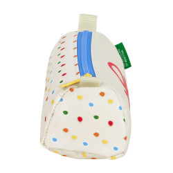 School Case Benetton Topitos White (21 x 8 x 7 cm)