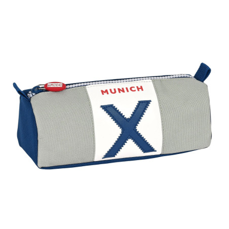 School Case Munich College Grey (21 x 8 x 7 cm)