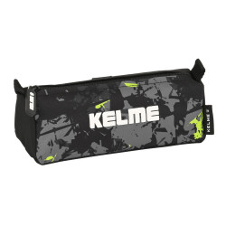 School Case Kelme Jungle Black Grey Lime (21 x 8 x 7 cm)