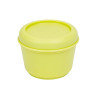 Food Preservation Container Milan Sunset Yellow Plastic 250 ml Ø 10 x 7 cm