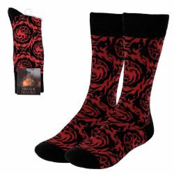 Socks House of Dragon Targaryen Black