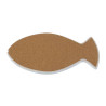 Table Mat Versa Fish Cork Ceramic 25 x 15 cm