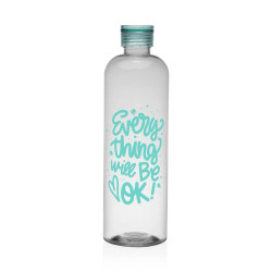 Water bottle Versa Mint Steel polystyrene 1,5 L 9 x 29 x 9 cm