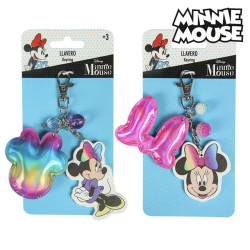 3D Keychain Minnie Mouse 74130 Pink