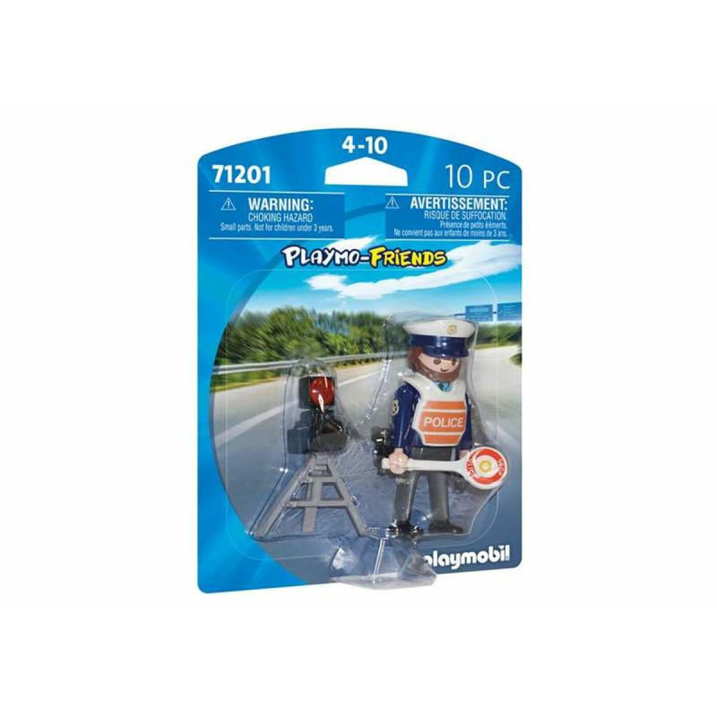 Action Figure Playmobil 71201 Police Officer Friends