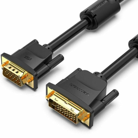 VGA to DVI Adapter Vention EACBF Black 1 m