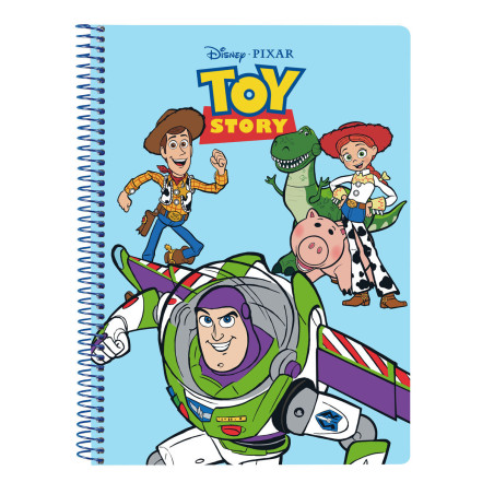 Notebook Toy Story Ready to play Light Blue 80 Sheets A5