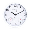 Wall Clock Esperanza EHC016W White Glass Plastic 25 cm