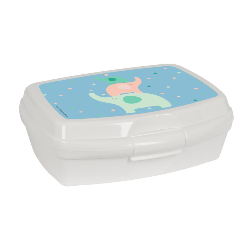 Sandwich Box Safta Elefantes 17 x 6 x 14 cm Green