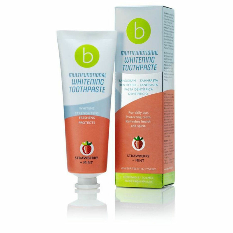 Whitening toothpaste Multifunctional Strawberry Mint Beconfident (75 ml)