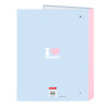 Ring binder Snoopy Imagine Blue A4 26.5 x 33 x 4 cm