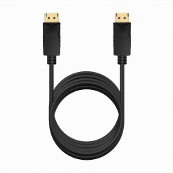 DisplayPort Cable Aisens A124-0741 Black 3 m 4K Ultra HD