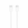 USB Cable NANOCABLE 10.01.6001-CO 1 m White (1 Unit)