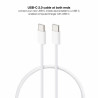 USB Cable NANOCABLE 10.01.6001-CO 1 m White (1 Unit)