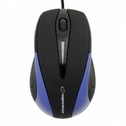 Optical mouse Esperanza EM102B Blue Black Black/Blue