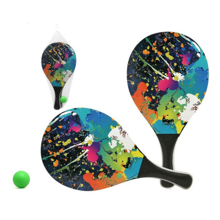 Racquet Set PAINTBALL de playa