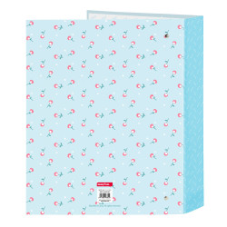 Ring binder BlackFit8 Keep Growing Light Blue A4 (27 x 33 x 6 cm)