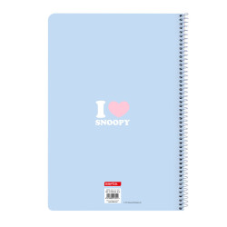 Notebook Snoopy Imagine Blue A4 80 Sheets