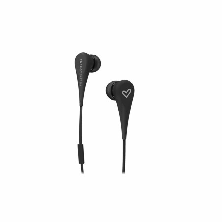 Headphones with Microphone Energy Sistem Energy Earphones Style 1+ Black Black