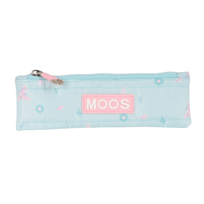 School Case Moos Garden 20 x 6 x 1 cm Turquoise