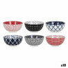 Bowl La Mediterránea Hana Porcelain (18 Units) (ø 15,5 x 7,7 cm)