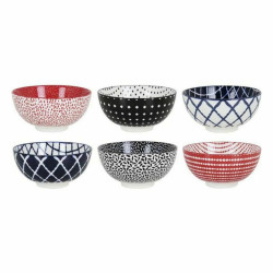 Bowl La Mediterránea Hana Porcelain (18 Units) (ø 15,5 x 7,7 cm)