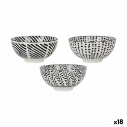 Bowl Alfares Nomi ø 15,5 x 7,7 cm Black 15 x 7,3 cm (18 Units)