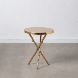 Side table Golden Metal Aluminium 41 x 41 x 52 cm