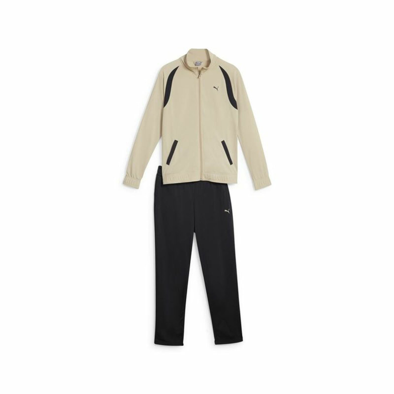 Women's Tracksuit Puma Classic Tricot Beige